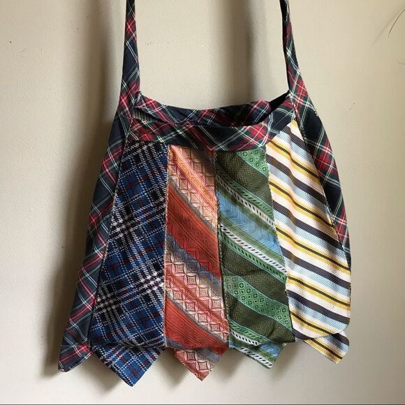 One of a kind Crossbody Tie Bag - Picture 6 of 8